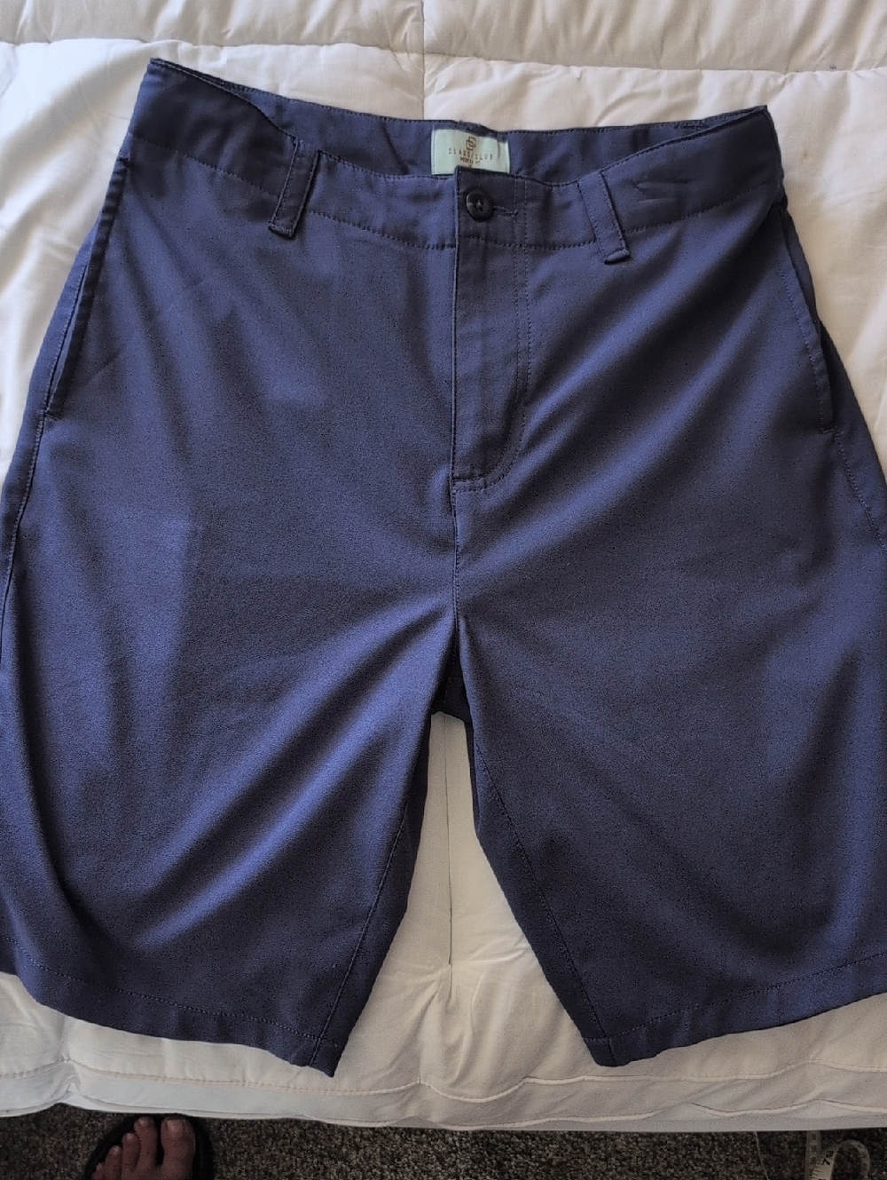 Class Club Navy Performance Shorts